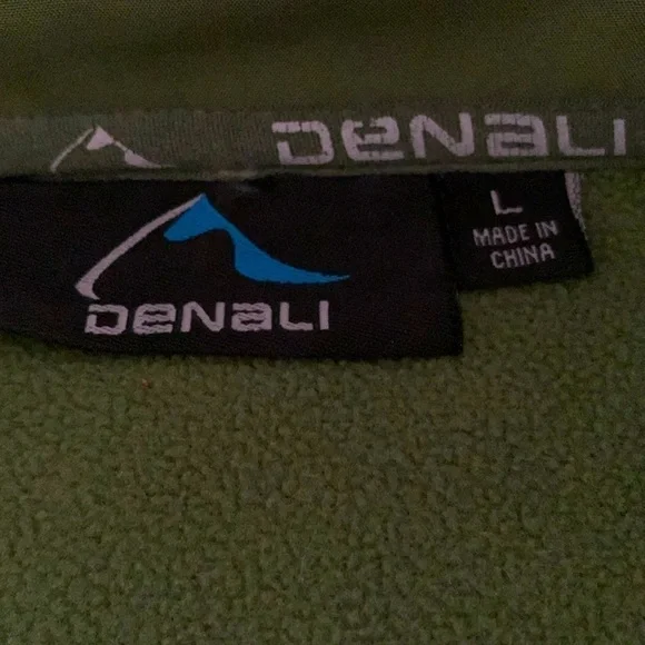 Denali Mens Jacket, Size L, Fern Green - Picture 6 of 8